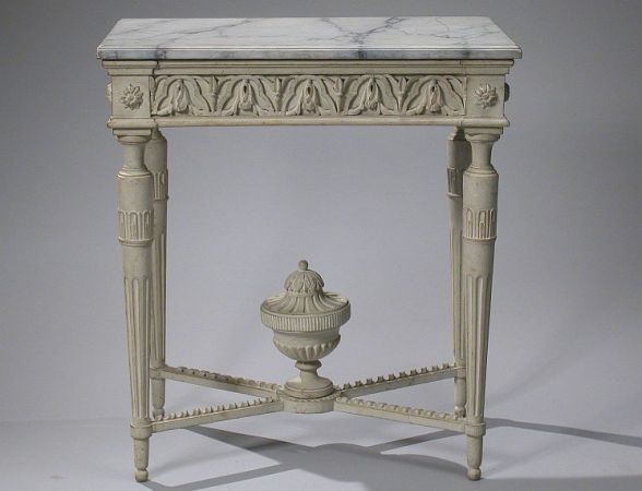 Lot image - Danish Neoclassical Painted Console