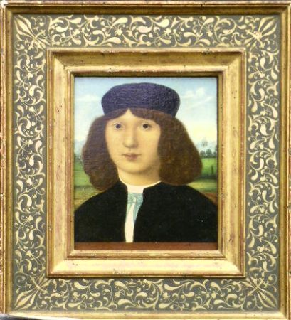 Lot image - Manner of Barsiati PORTRAIT OF A YOUNG MAN