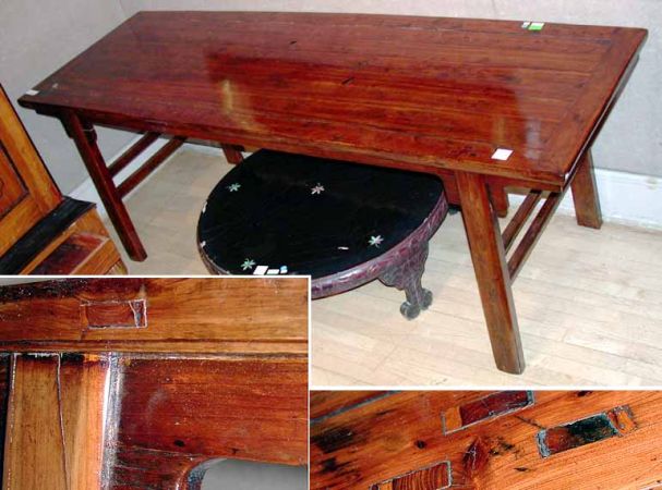 Lot image - Chinese Hardwood Altar Table