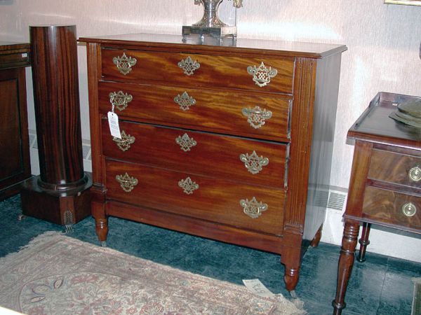 Lot image - George III Style Mahogany Chest of Drawers