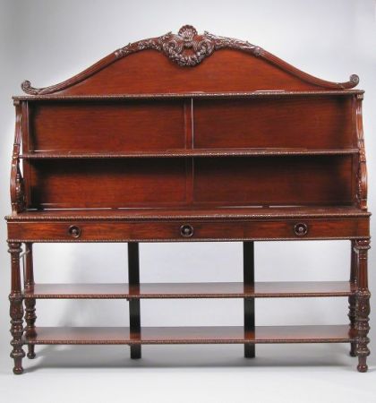 Lot image - Early Victorian Mahogany Server