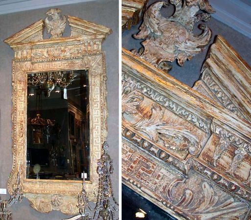 Lot image - Pair of George II Gilt-Wood Mirrors
