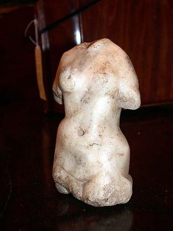 Lot image - Roman Marble Torso of Aphrodite