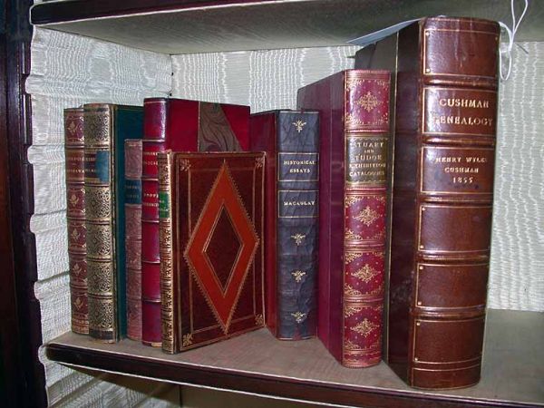 Lot image - [BINDINGS]  Group of eight volumes,
