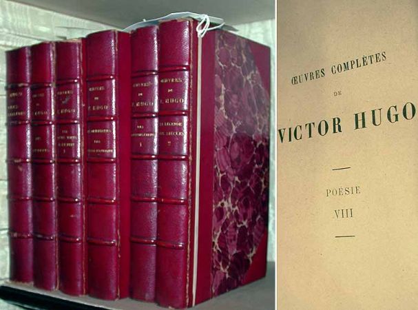Lot image - [BINDINGS]  HUGO, VICTOR  Oeuvres Completes