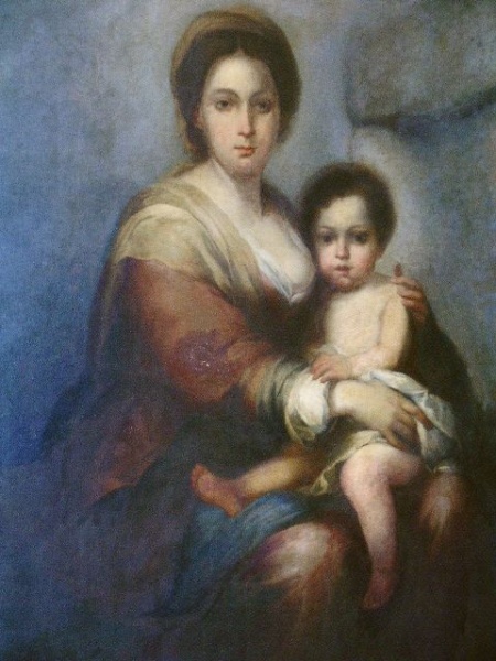 Lot image - After Bartolome Esteban Murillo THE MADONNA AND CHILD