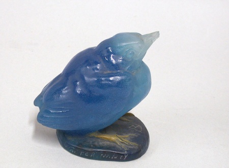 Lot image - Pate de Verre Glass Paperweight
