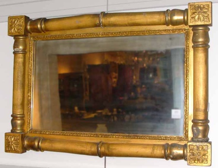 Lot image - Classical Gilt-Wood Mirror