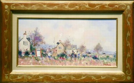 Lot image - Jean Pierre Dubord French, b.1949 LE FLEUR DE LA CAMPAGNE NORMANDE