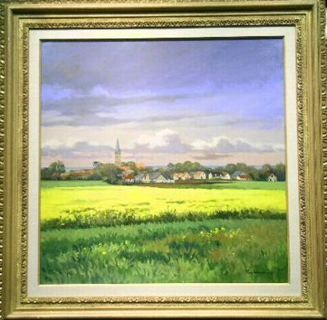 Lot image - Annie Puybareau French, b.1955 COLZA A OUISTREAM