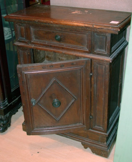 Lot image - Italian Renaissance Style Walnut Cabinet