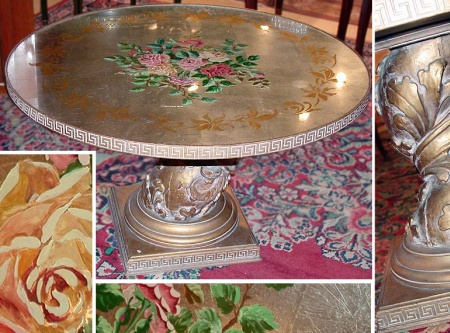 Lot image - Art Deco Mirrored Coffee Table