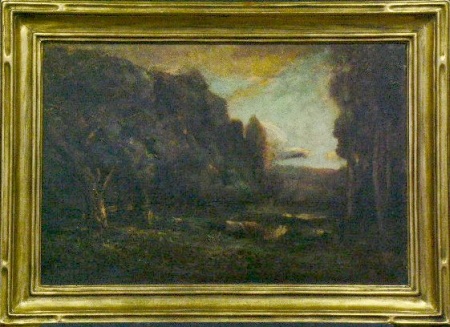 Lot image - Jules R. Mersfelder American, 1865-1937 OCTOBER MOON