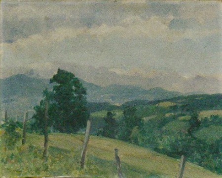 Lot image - William G. Schnelle American, b.1897 SUMMER MORNING, RENSSELAERVILLE, NEW YORK