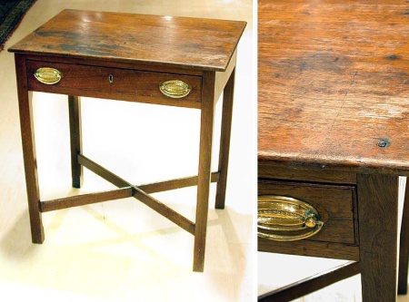 Lot image - Federal Mahogany Side Table