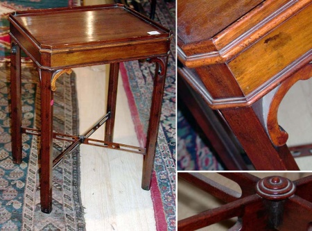 Lot image - George III Style Mahogany Side Table