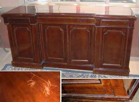 Lot image - George III Style Mahogany Credenza