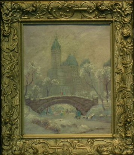 Lot image - Manner of Johann Berthelsen SAVOY PLAZA, CENTRAL PARK