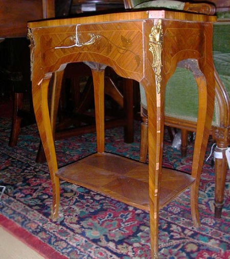 Lot image - Louis XV Style Parquetry Side Table