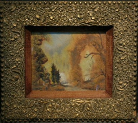 Lot image - Louis Michel Eilshemius American, 1864-1941 BATHERS BY A WATERFALL