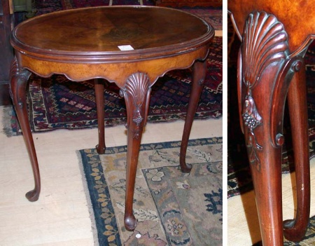 Lot image - George II Style Mahogany Table
