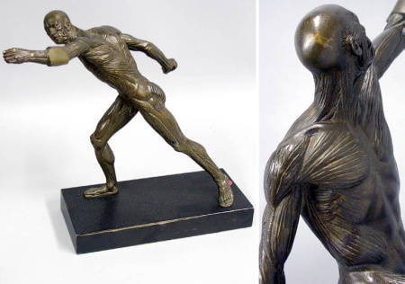 Lot image - Patinated-Metal Sculpture