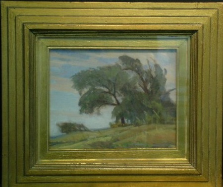 Lot image - Reveau Mott Bassett American, 1897-1981 TEXAS LANDSCAPE