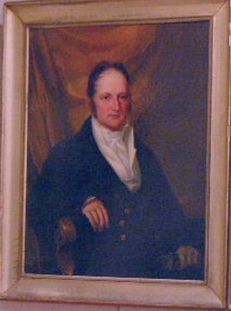 Lot image - American School 19th Century PORTRAIT OF A GENTLEMAN