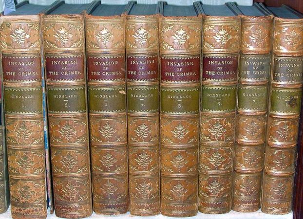 Lot image - [BINDINGS]  KINGLAKE, A.W.    The Invasion of the Crimea