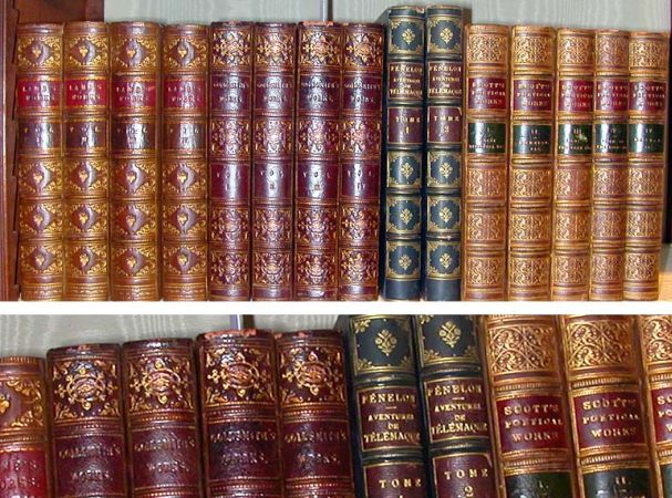 Lot image - [BINDINGS]  Group of fifteen volumes