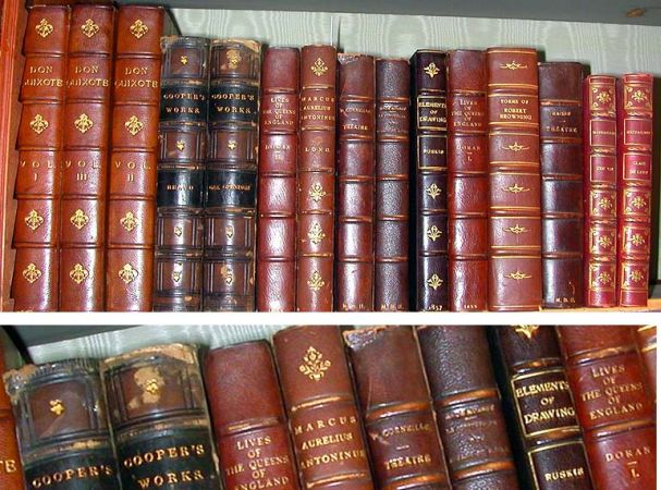 Lot image - [BINDINGS]  Group of fifteen volumes
