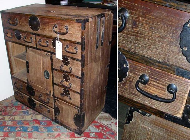 Lot image - Korean Metal Mounted Chest