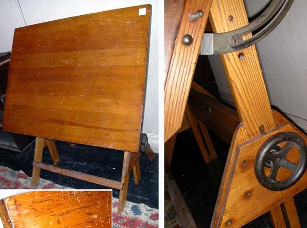 Lot image - Victorian Drafting Table