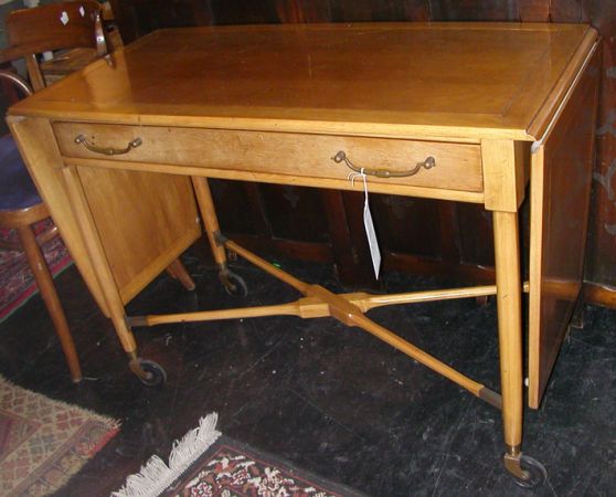 Lot image - Fruitwood Tea Cart
