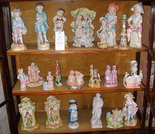 Lot image - Miscelllaneous Group of Bisque Figures