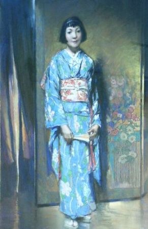Lot image - Eric Frederic Pape American, 1870-1938 THE GEISHA
