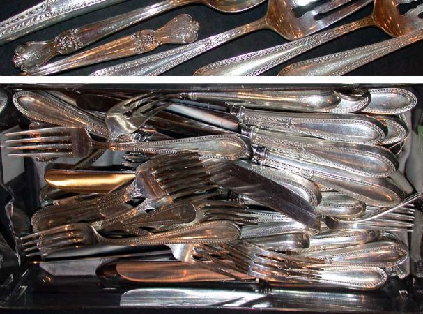 Lot image - Gorham Sterling Silver Flatware Service