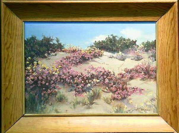 Lot image - Frank Montague Moore American, 1877-1967 VERBENA TRAIL - DESERT SOUTH OF LOS ANGELES