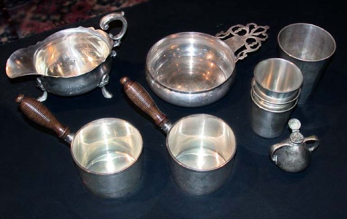 Lot image - Miscellaneous Group of Nine Tiffany & Co. Sterling Silver Articles