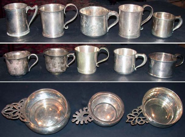 Lot image - Miscellaneous Group of Sterling Silver Articles