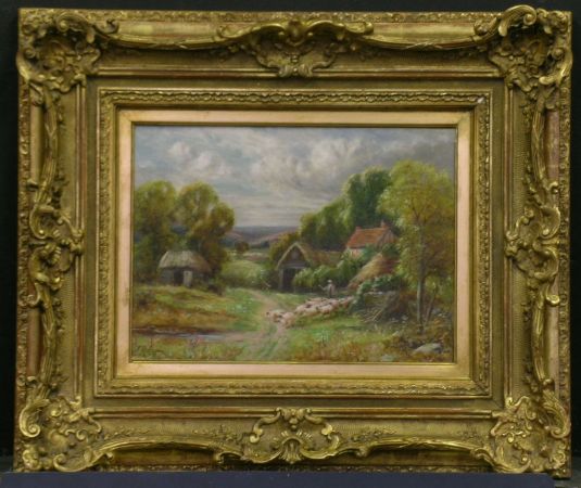 Lot image - Robert John Hammond British, 19th/20th century ENGLISH COUNTRY SCENES: TWO