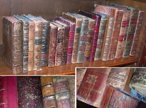 Lot image - [BINDINGS]  Group of miscellaneous bindings.