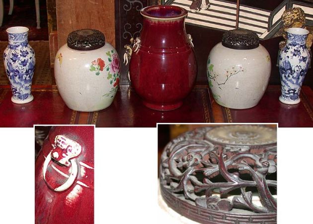 Lot image - Group of Chinese Porcelain Articles