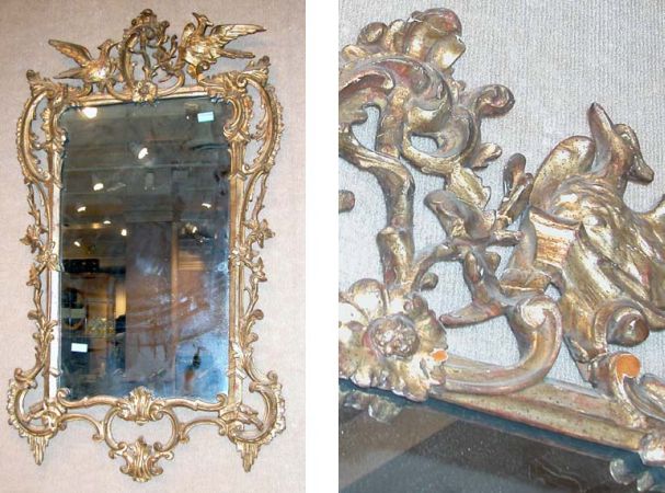 Lot image - George III Style Gilt-Wood Mirror