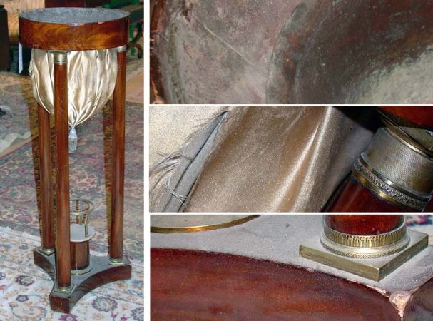 Lot image - Empire Gilt-Bronze Mounted Mahogany Jardiniere