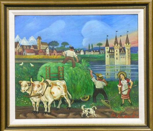 Lot image - Attributed to Antonio Ligabue