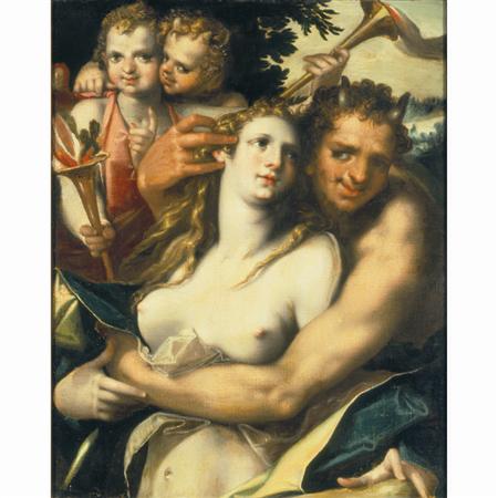 Lot image - Circle of Bartholomaeus Spranger