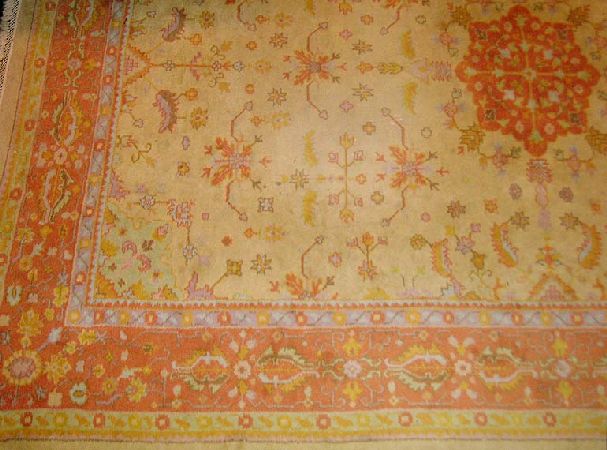 Lot image - Indo-Oushak Rug