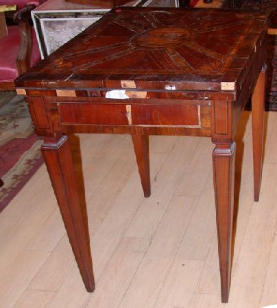 Lot image - Set of Four Neoclassical Style Gilt-Metal Three-Light Sconces