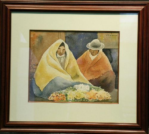 Lot image - Edouard Kingman Riofrio